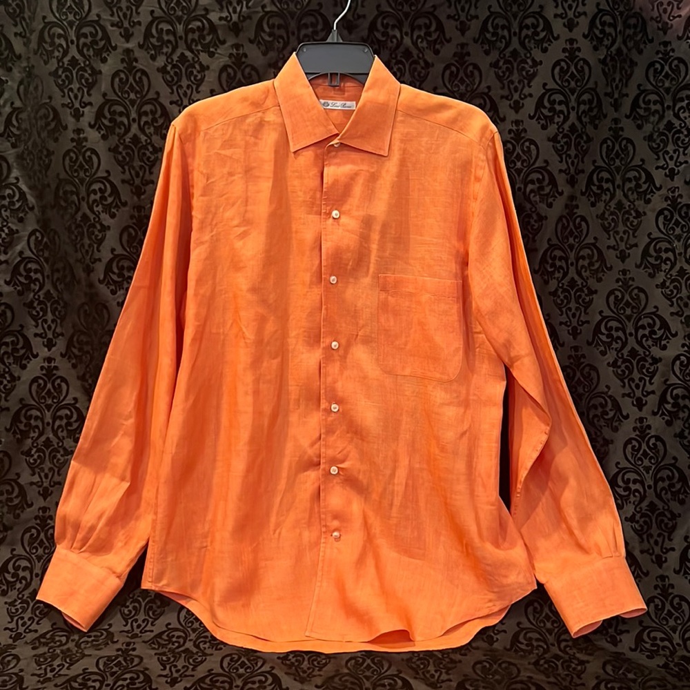 Men’s linen button-down